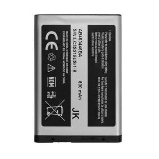 BATERIA SAMSUNG E250, E1272 D520, D720, E210 AB463446 BATERIA SAMSUNG E250, E1272 D520, D720, E210 AB463446